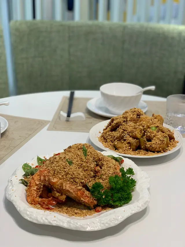 奶油麥片老虎蝦