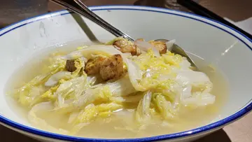 上汤浸时蔬