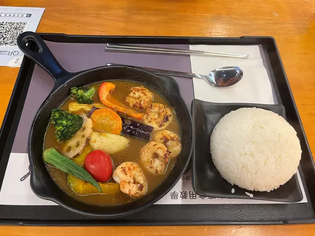 香煎大蝦湯咖哩