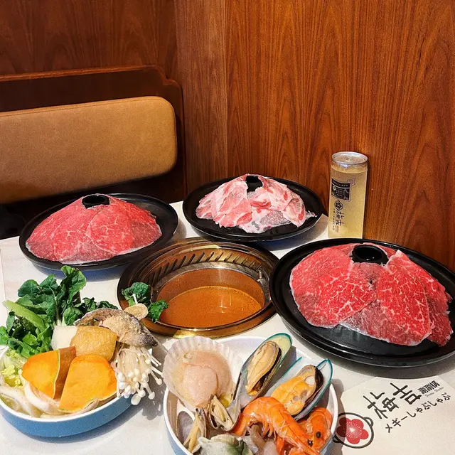 120分鐘全日放題套餐 日本A3黑毛和牛+日本米豚肉