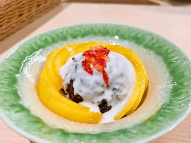 芒果黑糯米飯