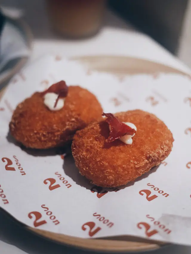 伊比利亞火腿忌廉薯餅