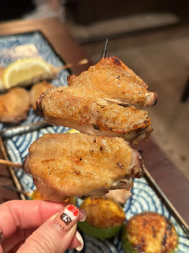 鹽燒開邊雞中翼(兩隻)