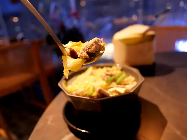 豆腐肉碎粉絲湯