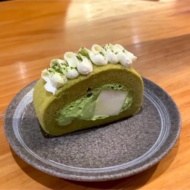 若竹抹茶奶凍卷蛋