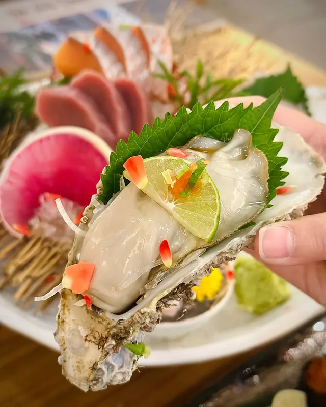 生蠔刺身