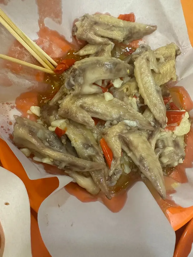蒜蓉香辣雞翼尖