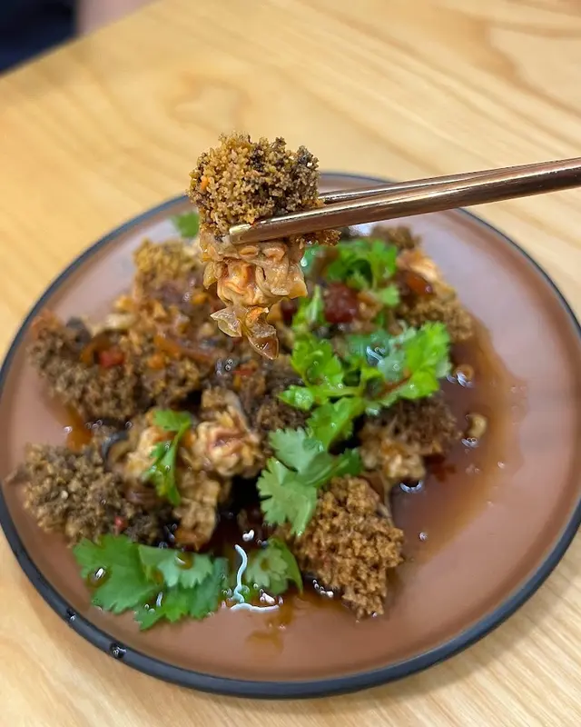 六喜甜辣醬海參花