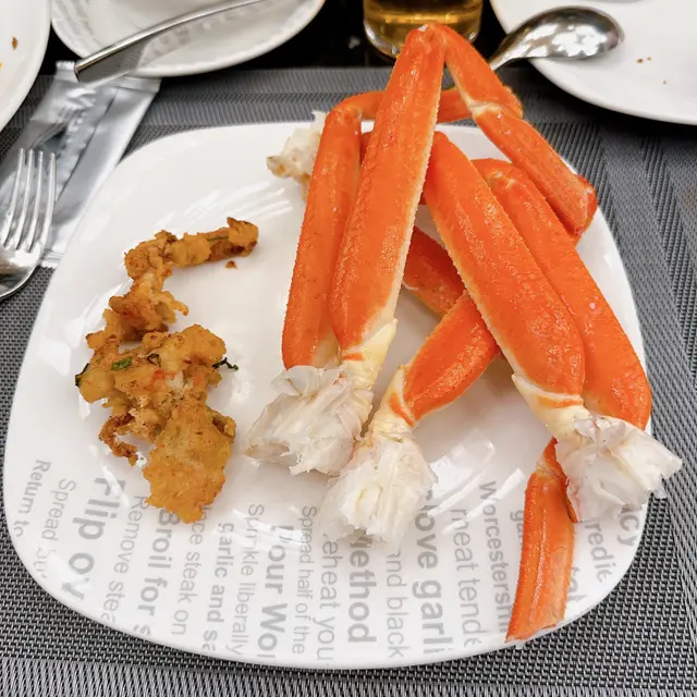 長腳蟹 、炸軟殼蟹