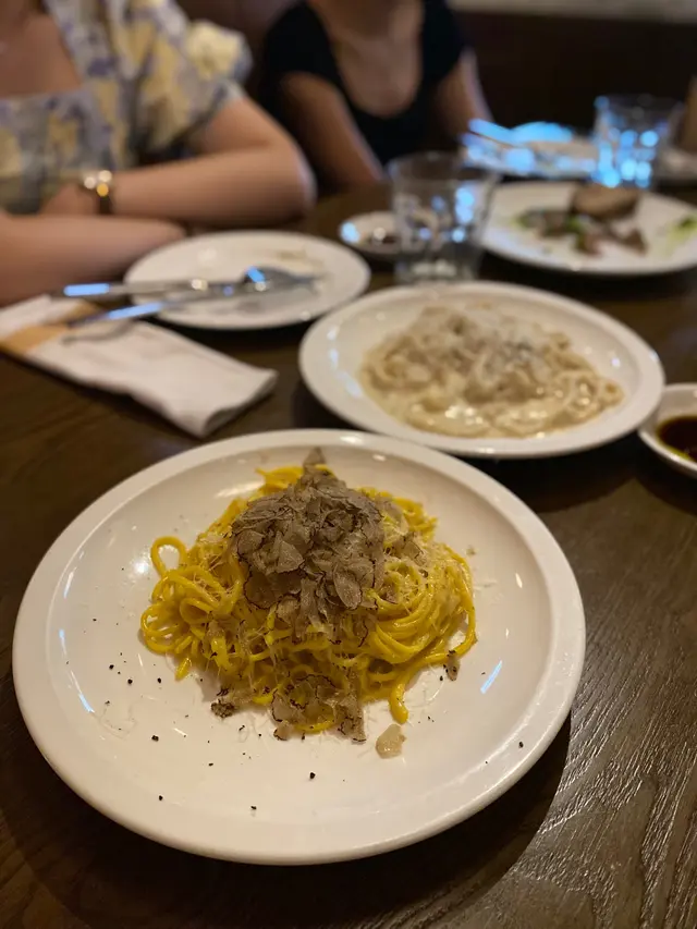 tagliolini truffle