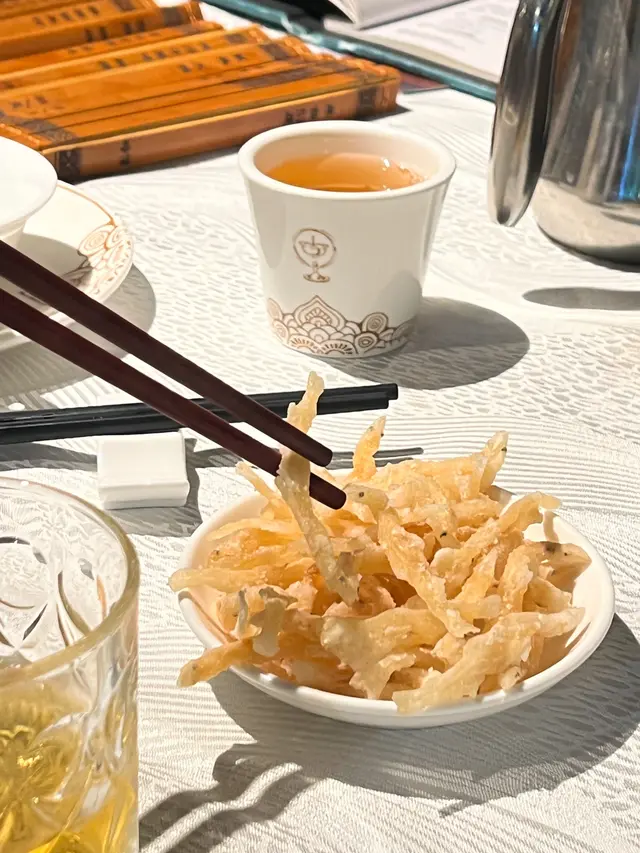 前菜 - 酥炸椒鹽銀魚仔