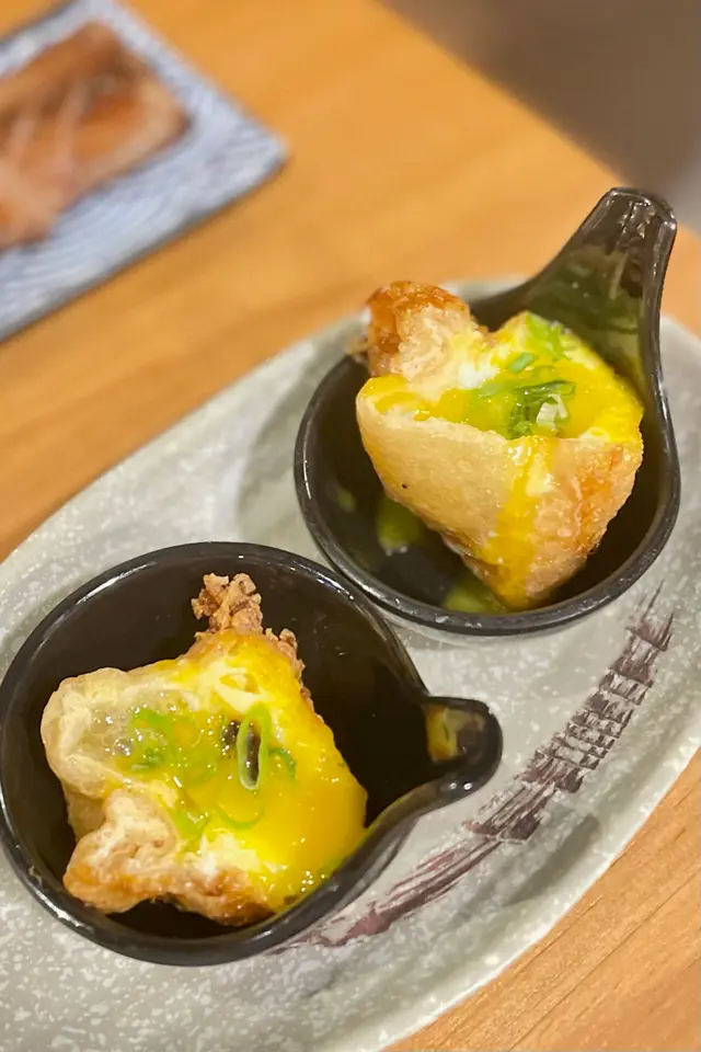 黑松露腐皮溫泉玉子多士