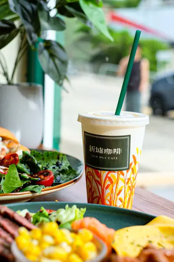 招牌新墟冻奶茶