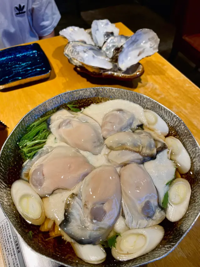 日本生牡蠣山蓉鍋