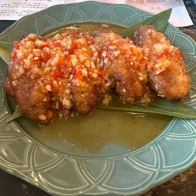 蜜糖魚露雞中翼 (4件)