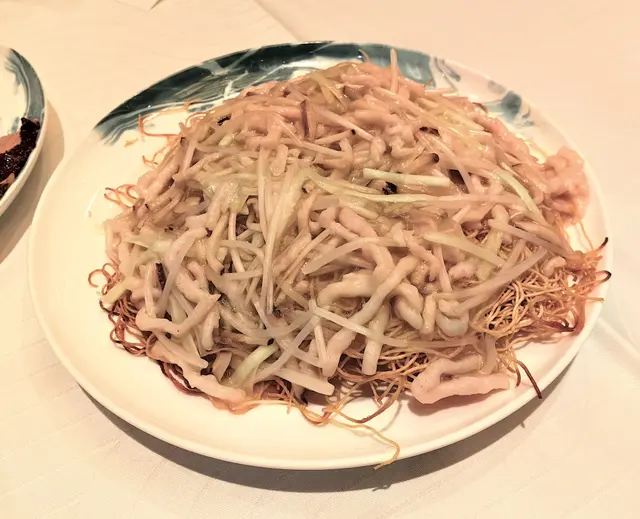 銀芽肉絲炒麵