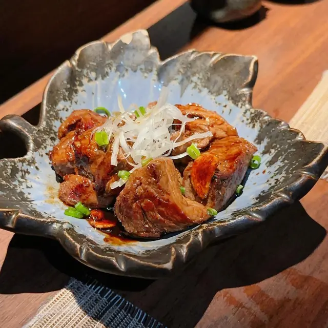 汁燒蒜片牛柳粒