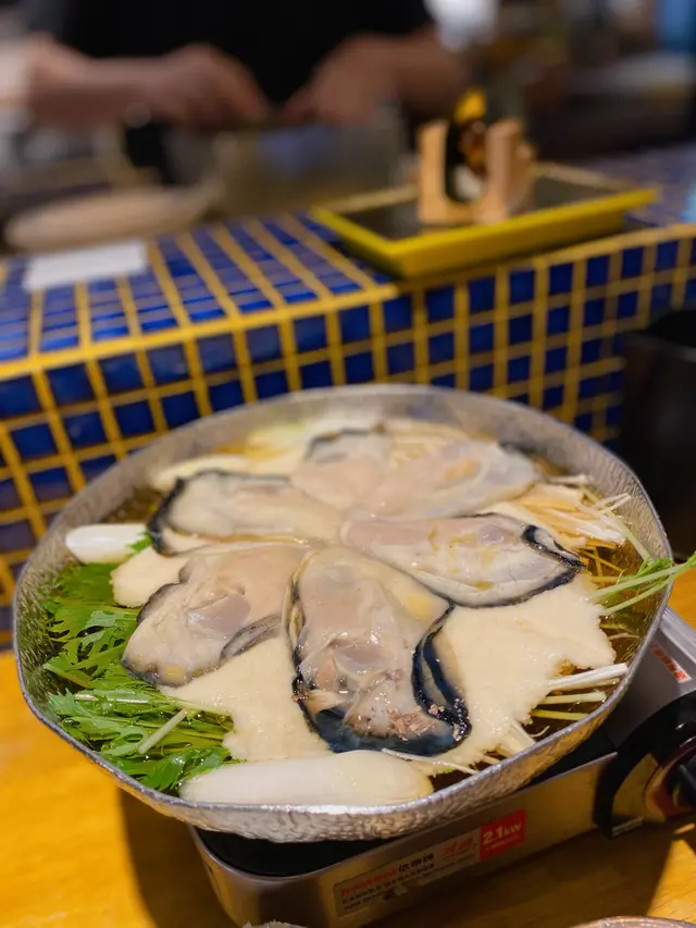 日本生牡蠣山蓉鍋