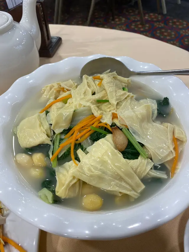 銀杏鮮竹浸時蔬