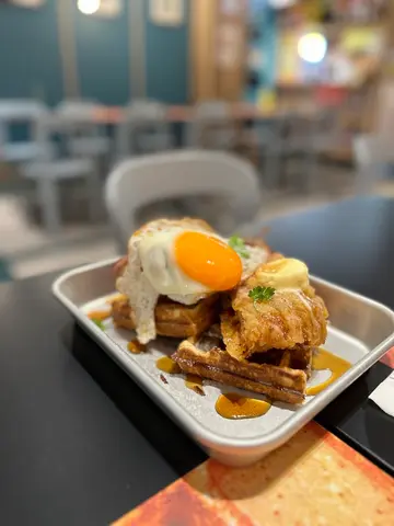 Signature Fried Chicken & Egg Waffle