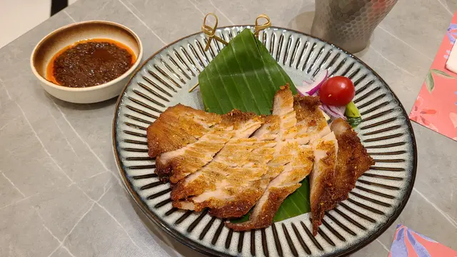 參峇醬燒豬頸肉