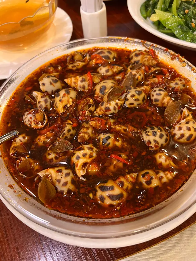 辣酒煮花螺