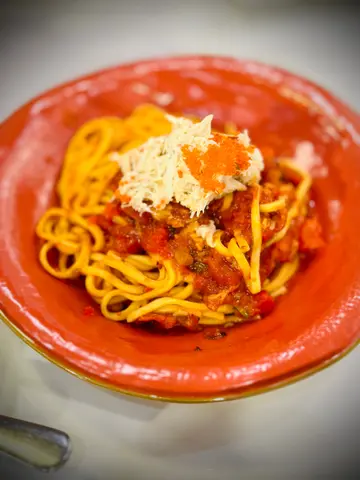 蟹肉手打意大利粉