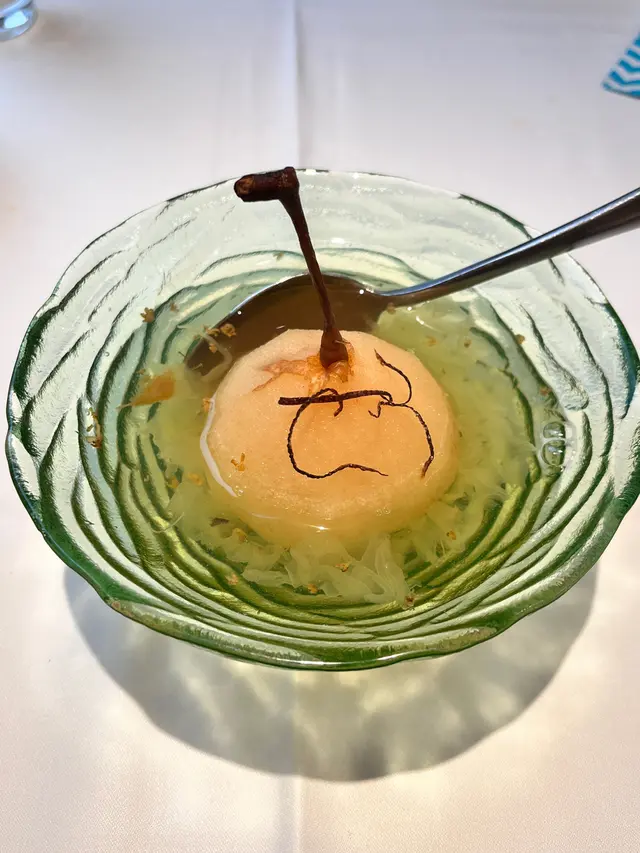 桂花陳皮燉雪梨