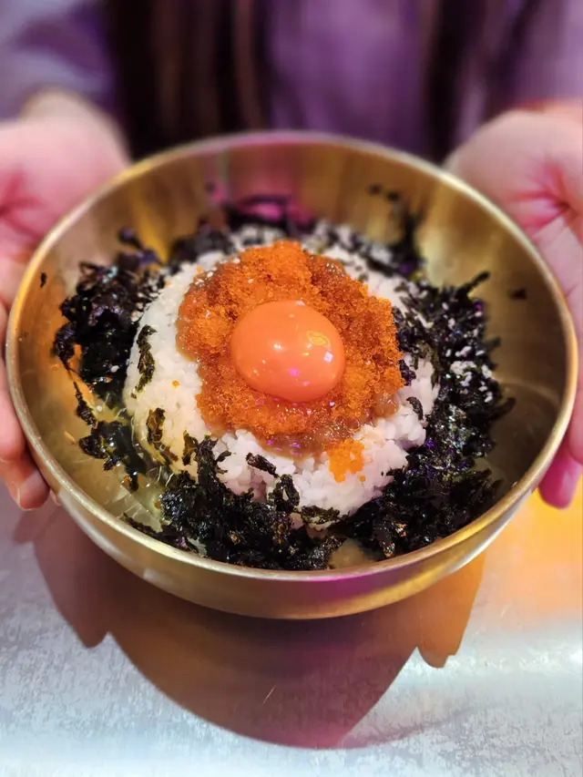 醬油蟹膏蟹肉拌飯