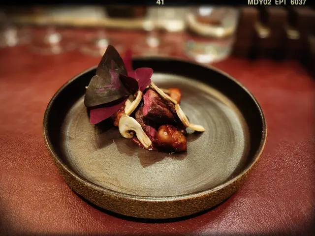 Pigeon – Sweetbread, Shiitake, Mole