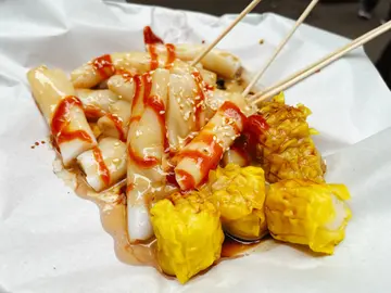 肠粉+烧卖