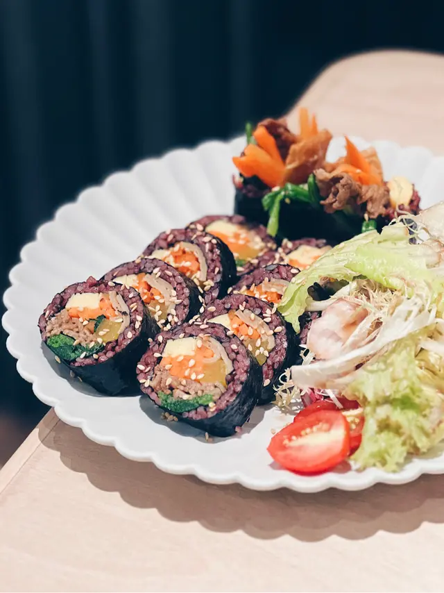 烤牛肉紫菜包飯