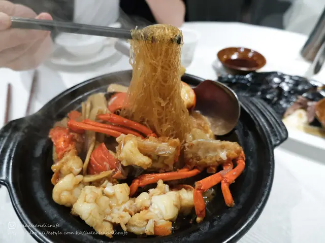 薑葱龍蝦銀絲煲