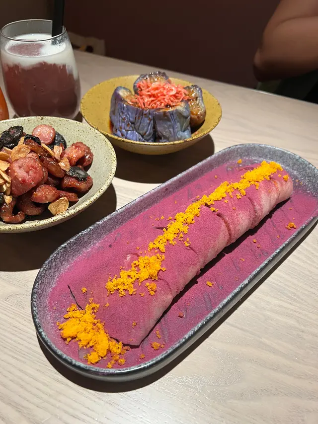 髒髒鹹蛋黃芋泥蛋餅