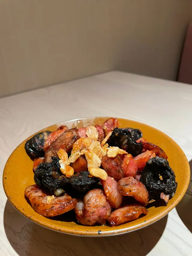 蒜香三色台腸