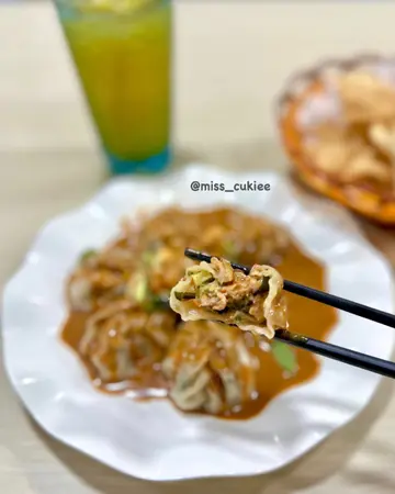 花生酱拌饺