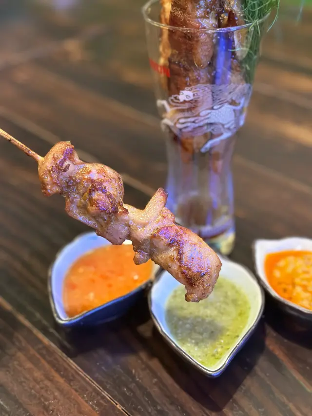 沙嗲串燒 (豬+牛+雞)