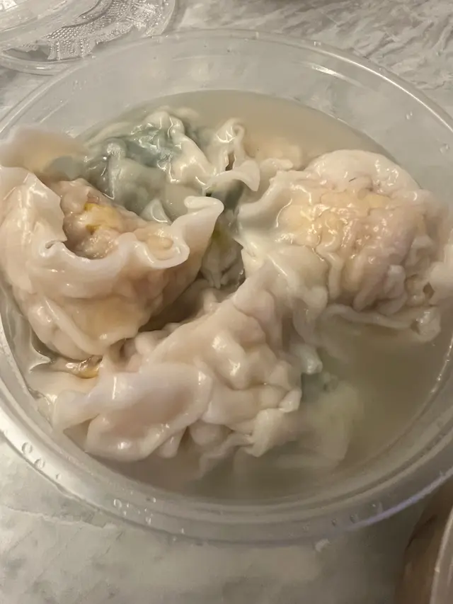 粟米餃及韮菜餃