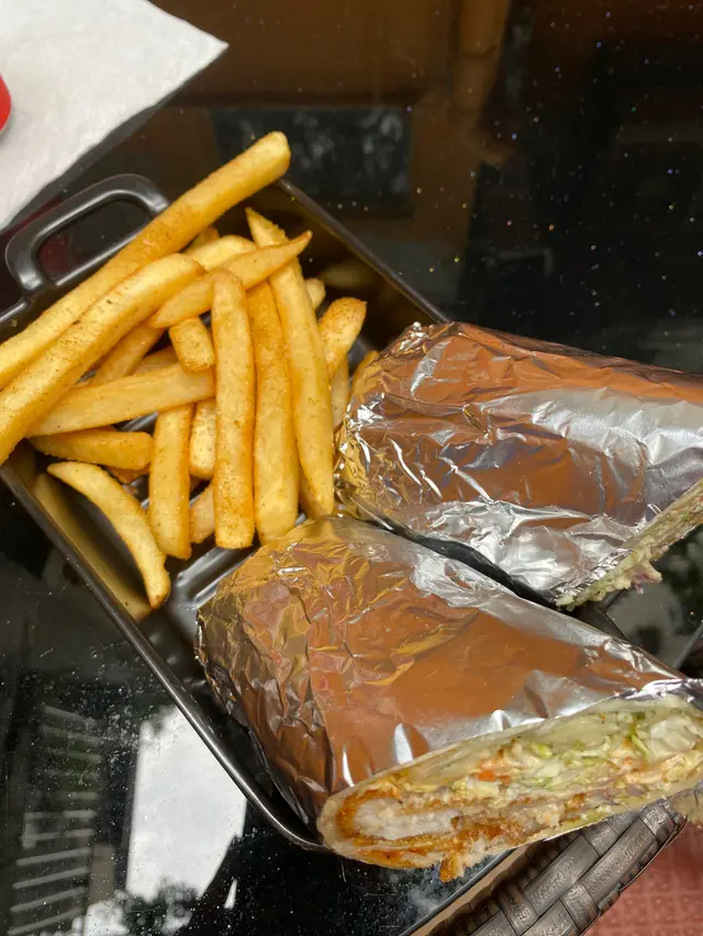 Fish Kebab roll set