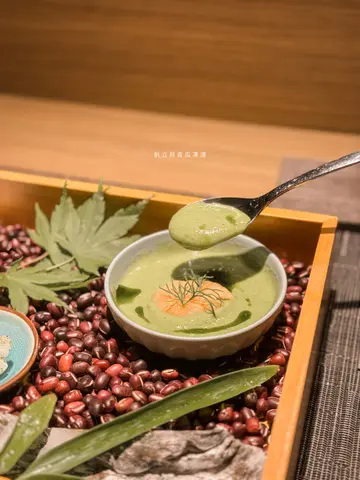 帆立貝青瓜凍湯