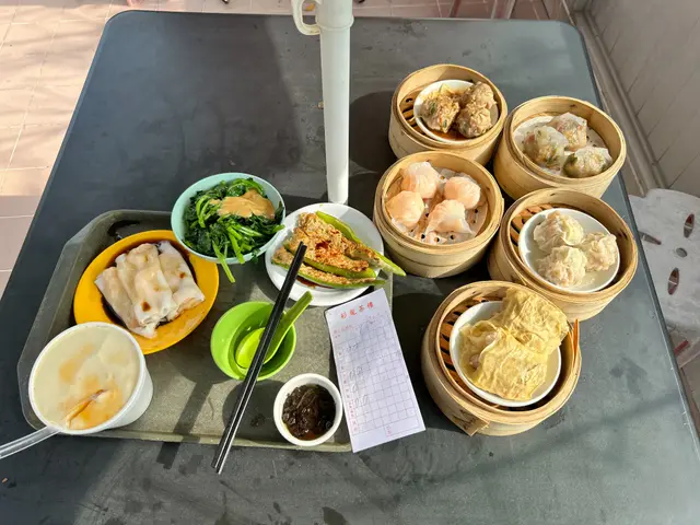 叫得太多點心,但印象最深係西洋菜同豆腐花