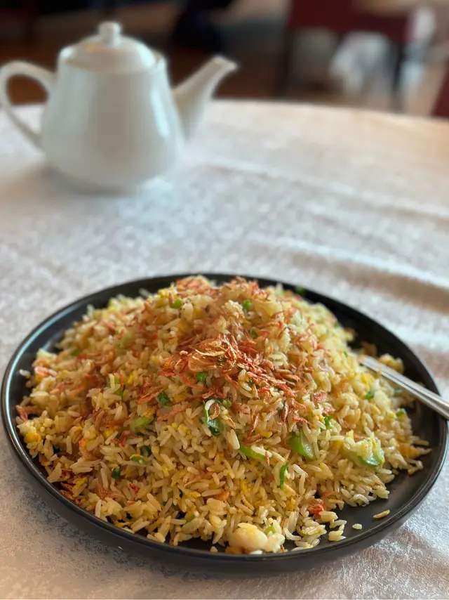 櫻花蝦脆米海鮮炒飯