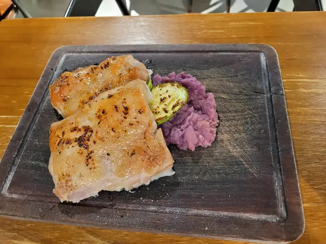 韓式柚子蜜山椒板燒雞扒