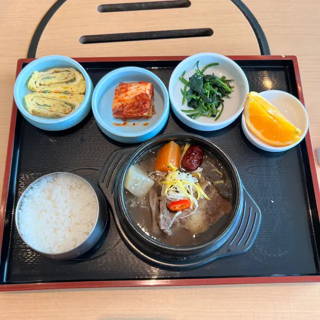 炆牛排骨套餐