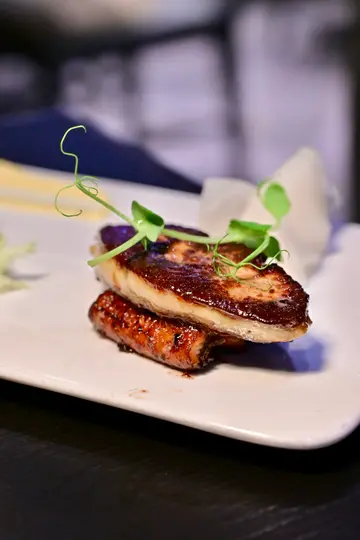 鵝肝配日本鰻魚