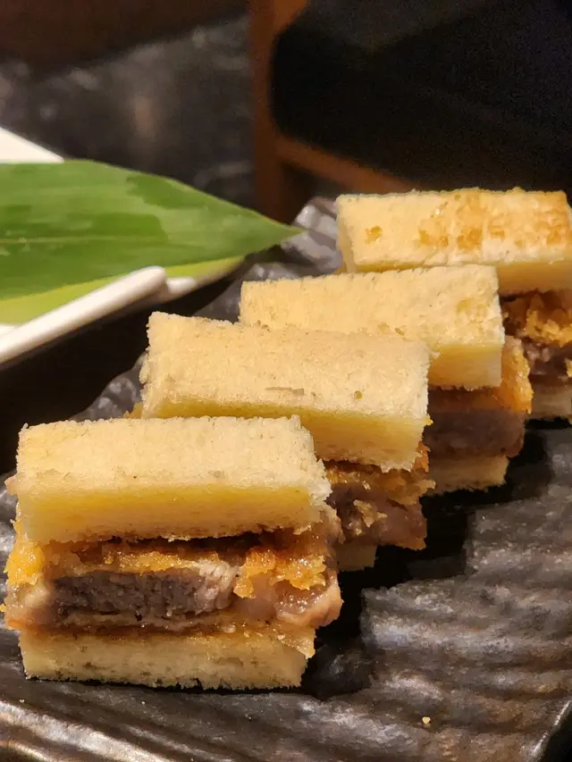 吉列A4和牛三文治