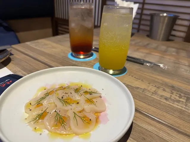 醃帆立貝薄切刺身