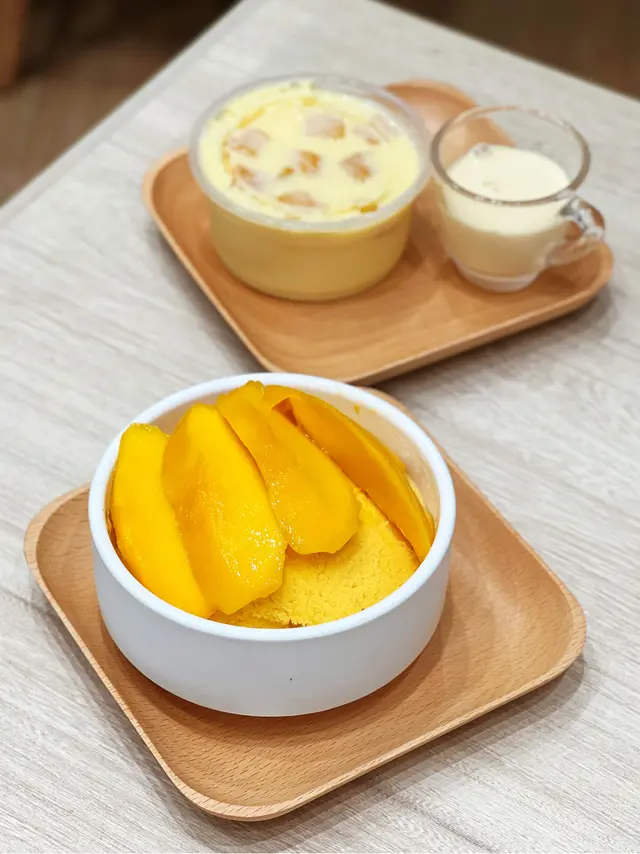 芒果奶昔雙皮奶