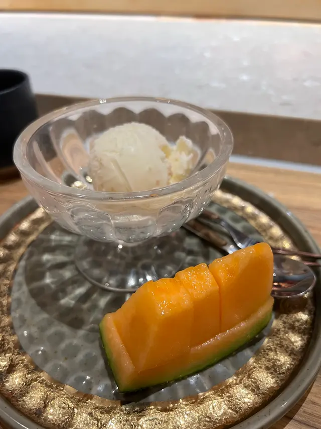 靜崗縣蜜瓜，椰子雪糕