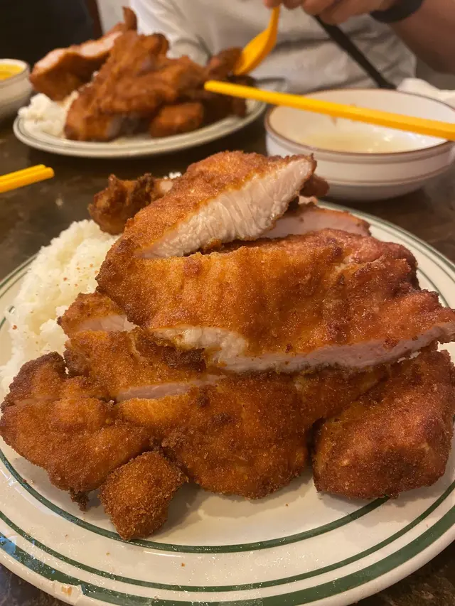 咖哩豬扒飯